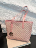 Pink tote bag